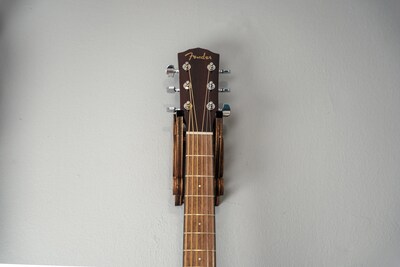 Guitar Wall Mount Guitar Hanger with treble clef design - acoustic guitar holder wall mount - image2